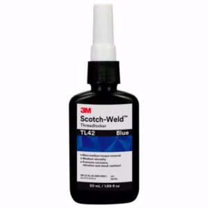 3M™ Scotch-Weld™ Threadlocker TL42, Blue, One-Component Anaerobic Adhesive