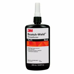 3M™ Scotch-Weld™ Threadlocker TL71, Red, One-Component Anaerobic Adhesives