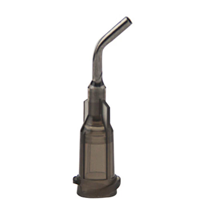 Anchor Angled Dispensing Needle 16 Gauge Grey